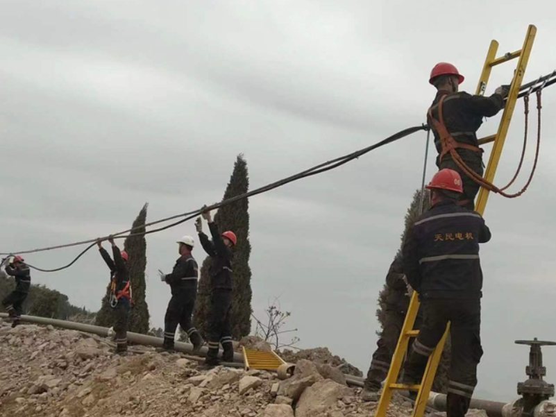 外圍工程維修現（xiàn）場