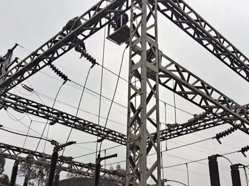 外圍工程維修現場